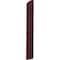Ekena Millwork Americraft 2-Board (3 Batten) Wood Joined Board-n-Batten Shutters w/Ellipt Top, ARW401BE207X77WRH, PR ARW401BE207X77WRH - alternate 5